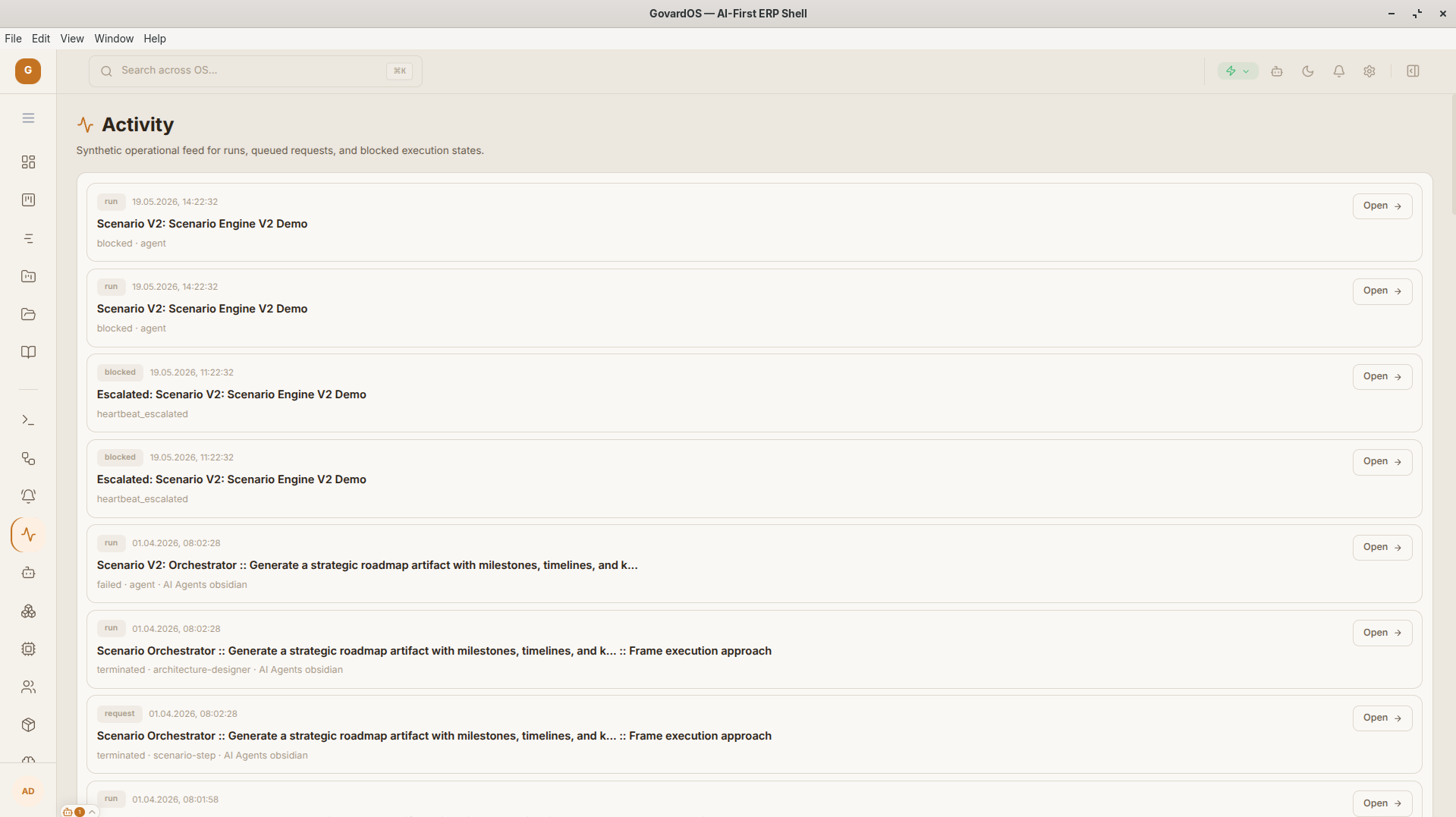 Activity Feed